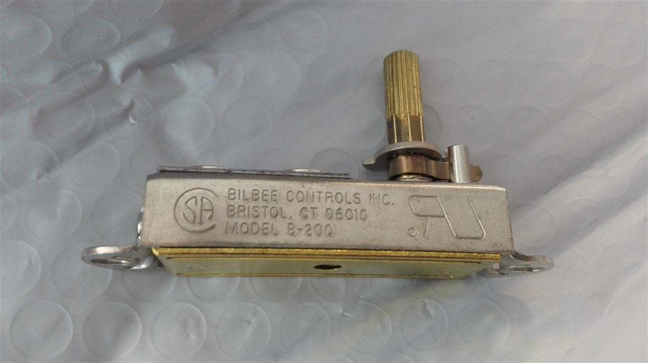 美国BILBEE温控器A-5004 168.8F